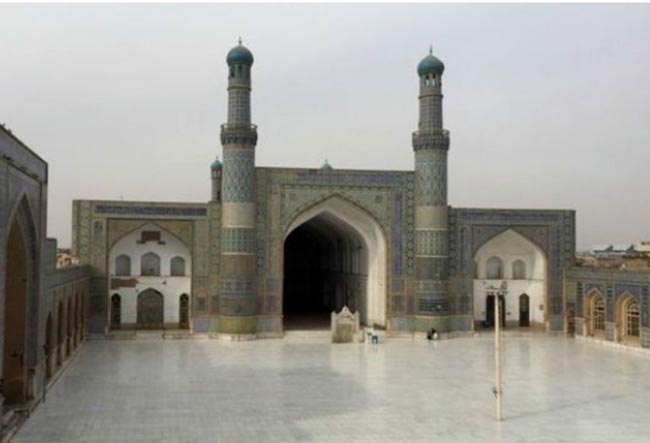 وزارت شهرسازی مسجد جامع هرات  را بازسازی می‌کند